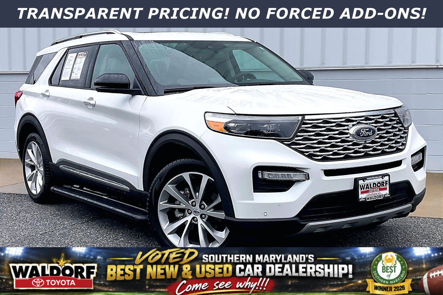 Used 2024 Ford Explorer Platinum w/ Technology Package