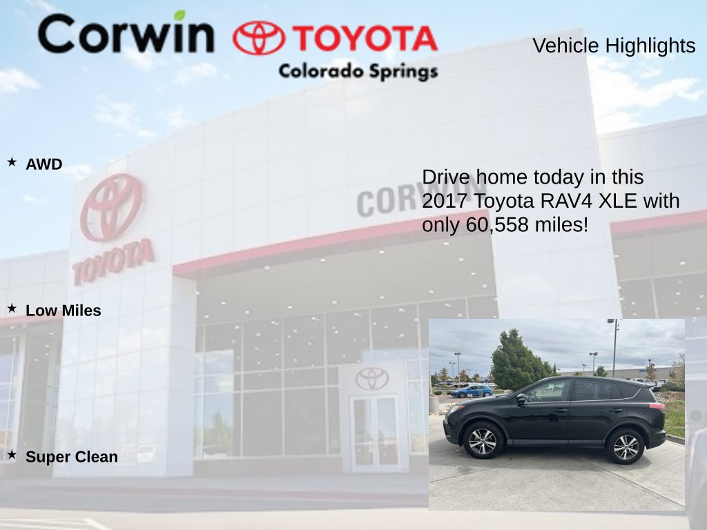 Used 2017 Toyota RAV4 XLE w/ All Weather Liner Package AWD/4WD image 6