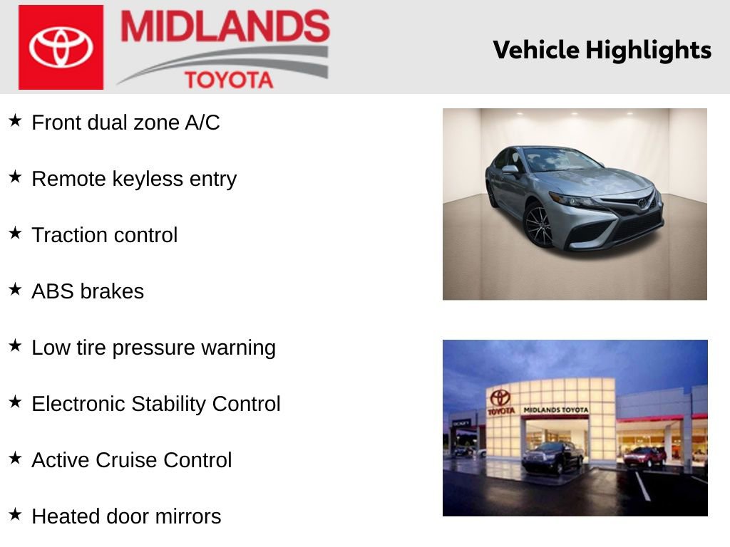 Used 2024 Toyota Camry SE image 2