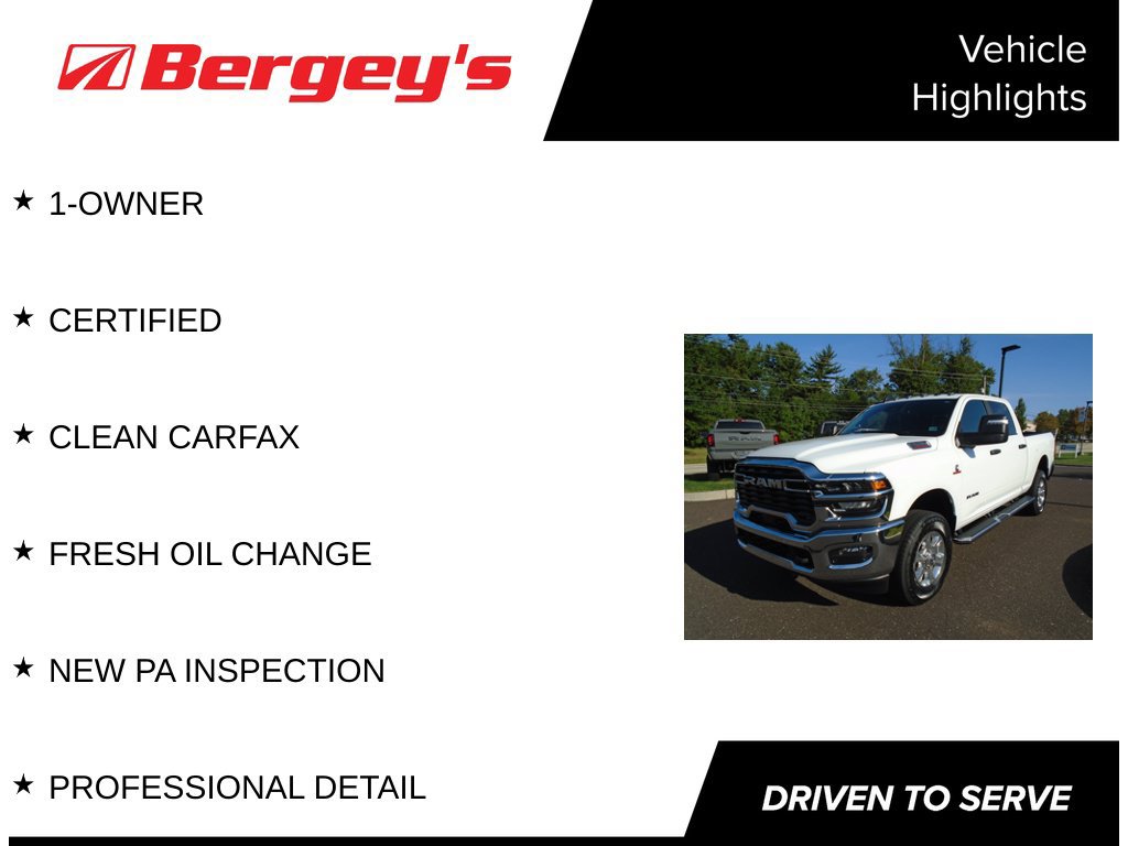 Certified 2025 RAM 2500 Big Horn AWD/4WD image 5