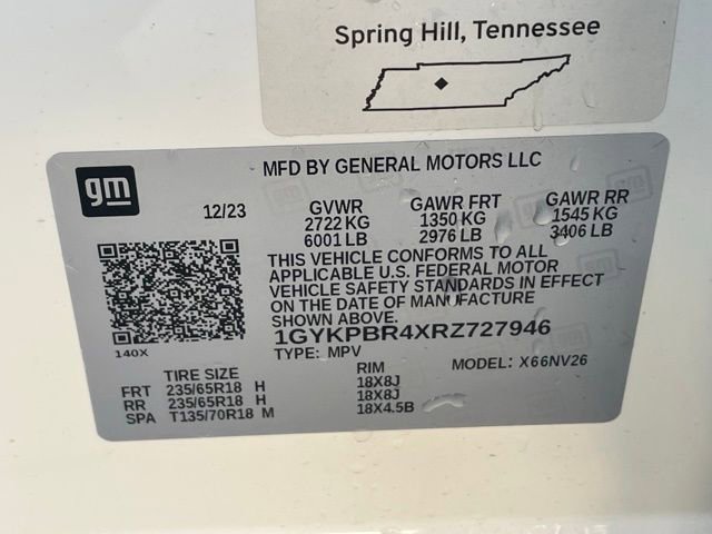 Used 2024 Cadillac XT6 Luxury w/ LPO, Floor Liner Package image 38