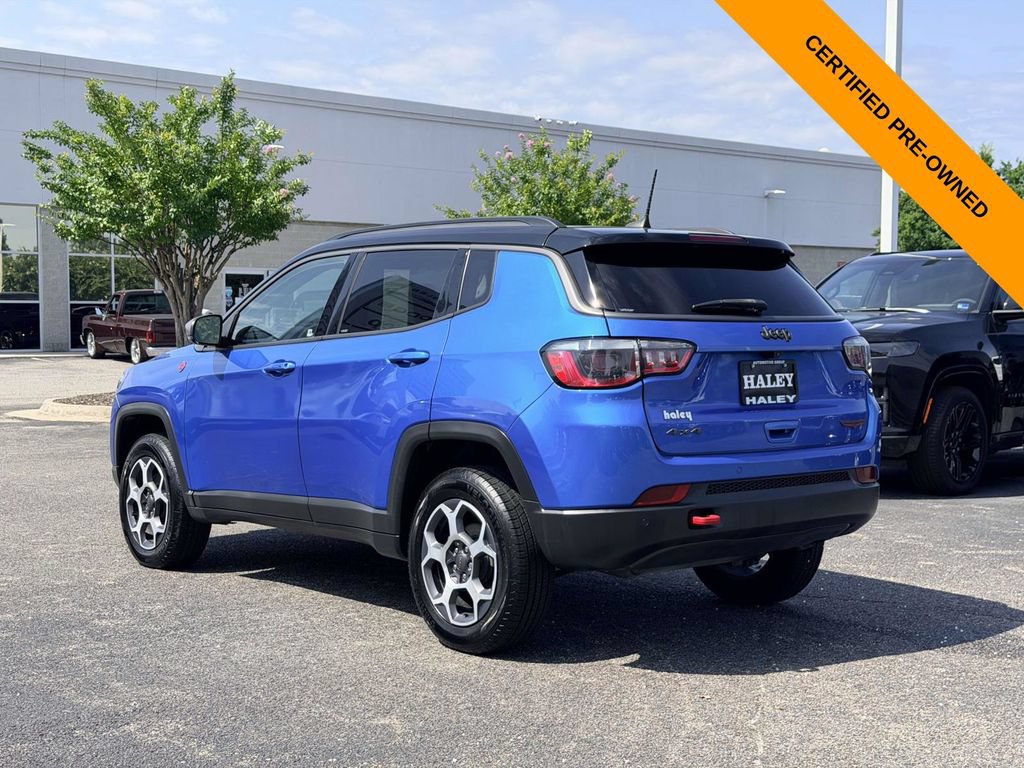 Certified 2022 Jeep Compass Trailhawk AWD/4WD image 4