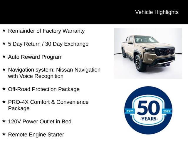 Used 2022 Nissan Frontier PRO-4X AWD/4WD image 7