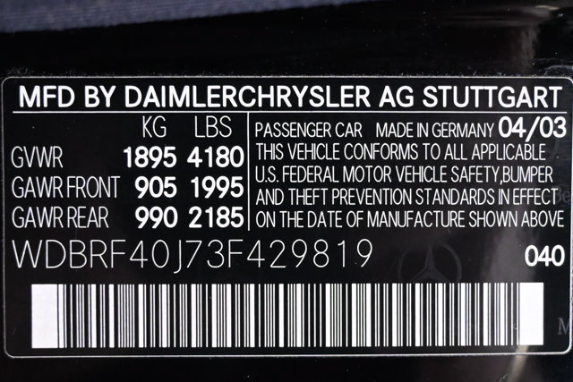 Used 2003 Mercedes-Benz C 230 Sedan image 99
