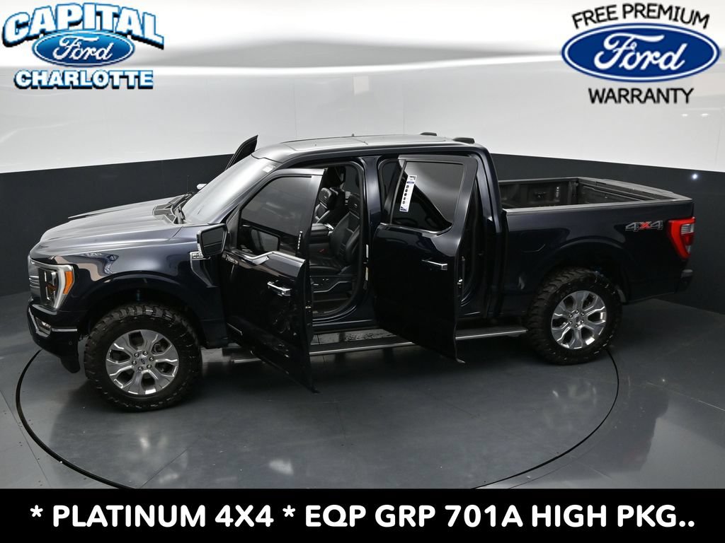 Used 2021 Ford F150 Platinum w/ Equipment Group 701A High AWD/4WD image 34