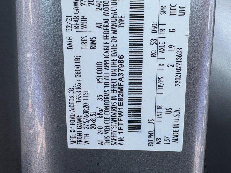 Used 2021 Ford F150 XLT w/ Equipment Group 302A High AWD/4WD image 24