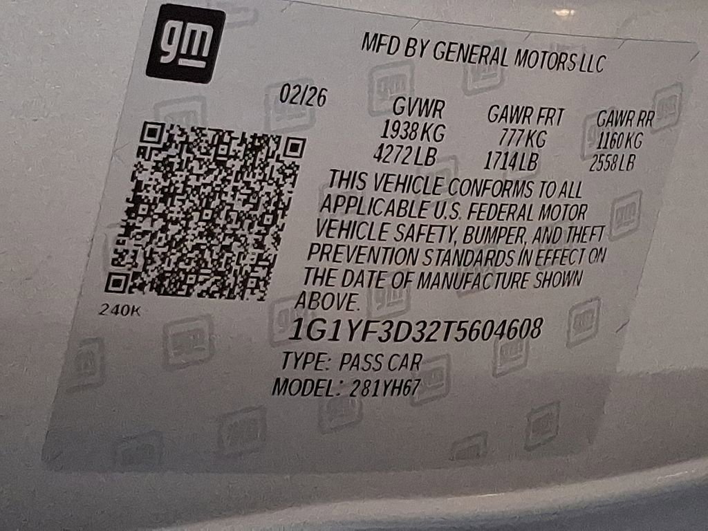 New 2026 Chevrolet Corvette Z06 image 17