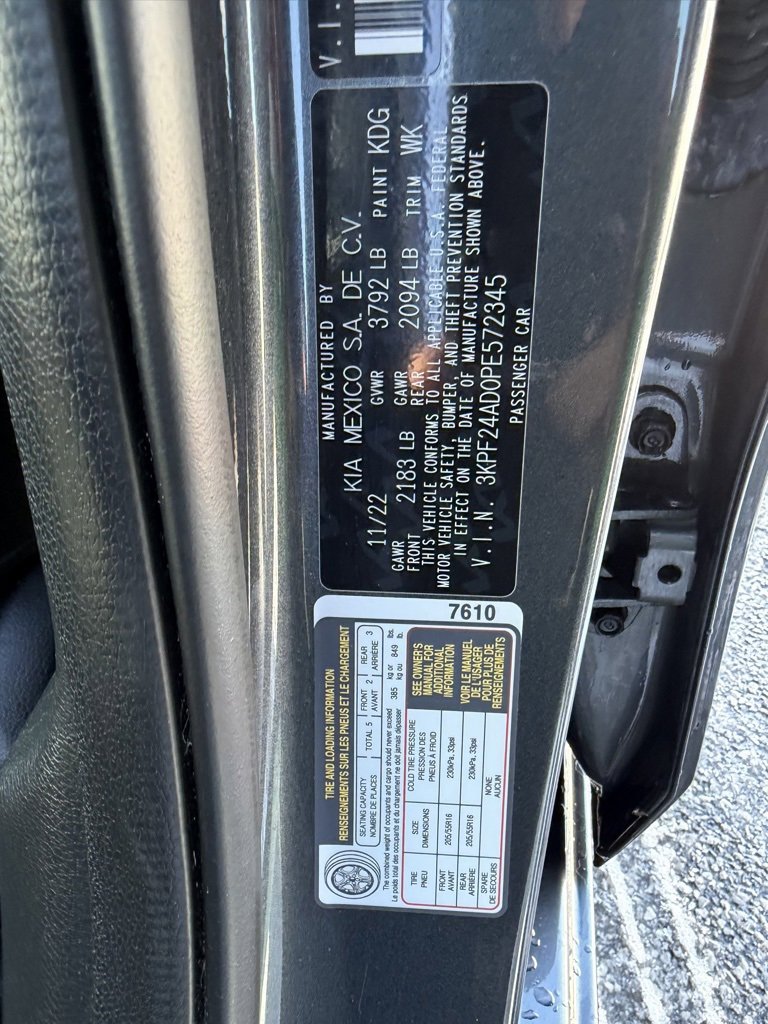 Used 2023 Kia Forte LXS w/ LXS Technology Package image 36