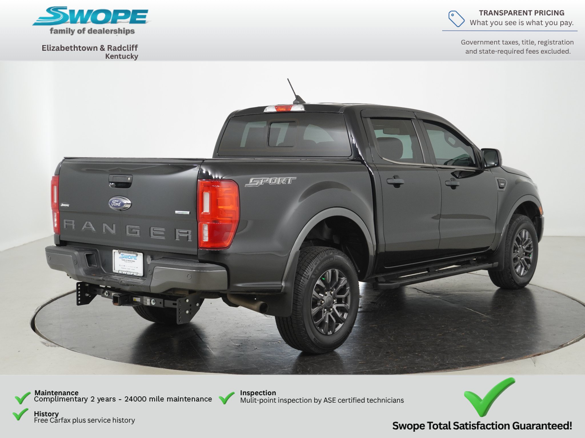 Used 2019 Ford Ranger XLT w/ Equipment Group 302A Luxury RWD image 3