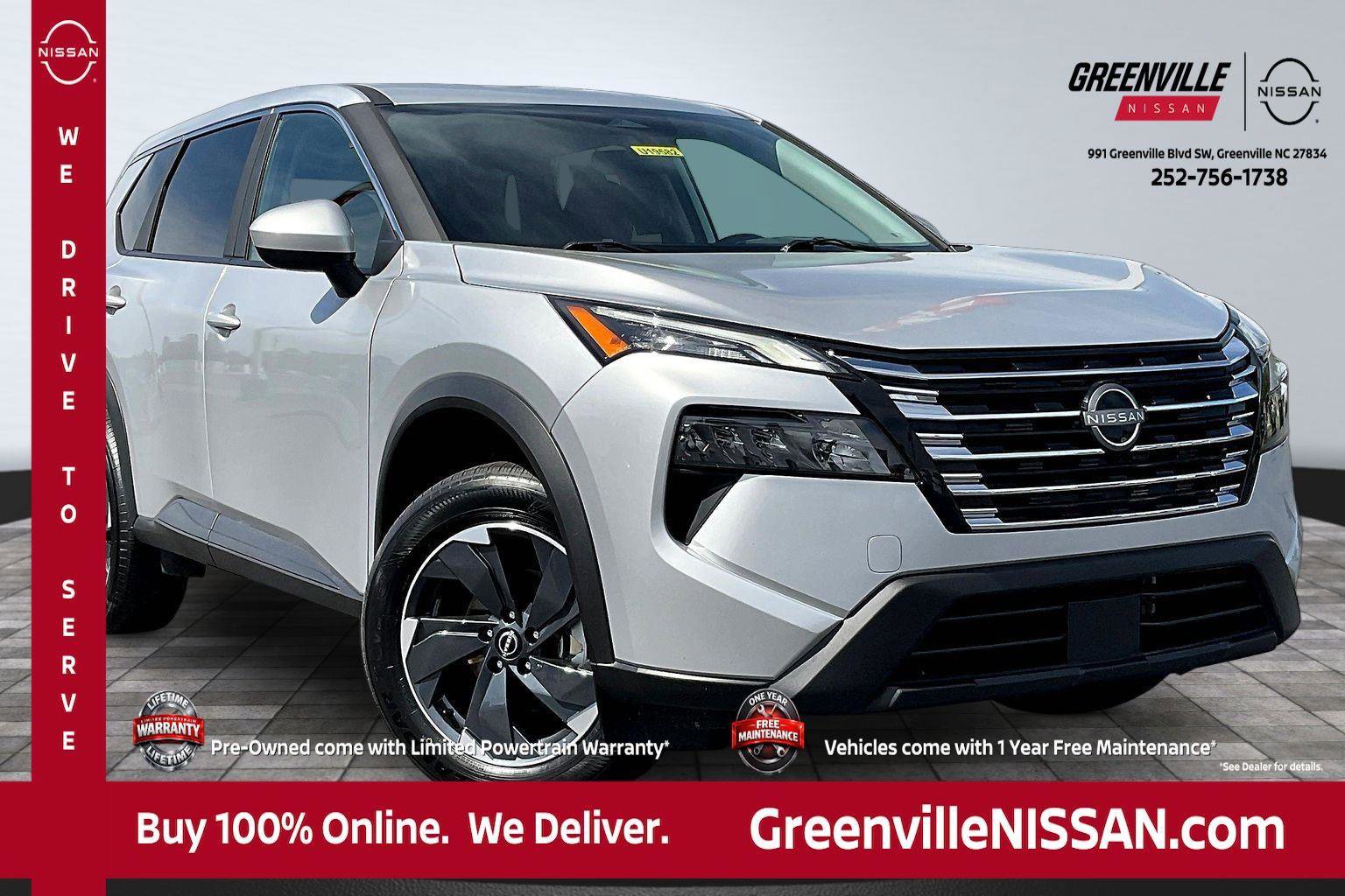 Certified 2025 Nissan Rogue SV AWD/4WD image 1