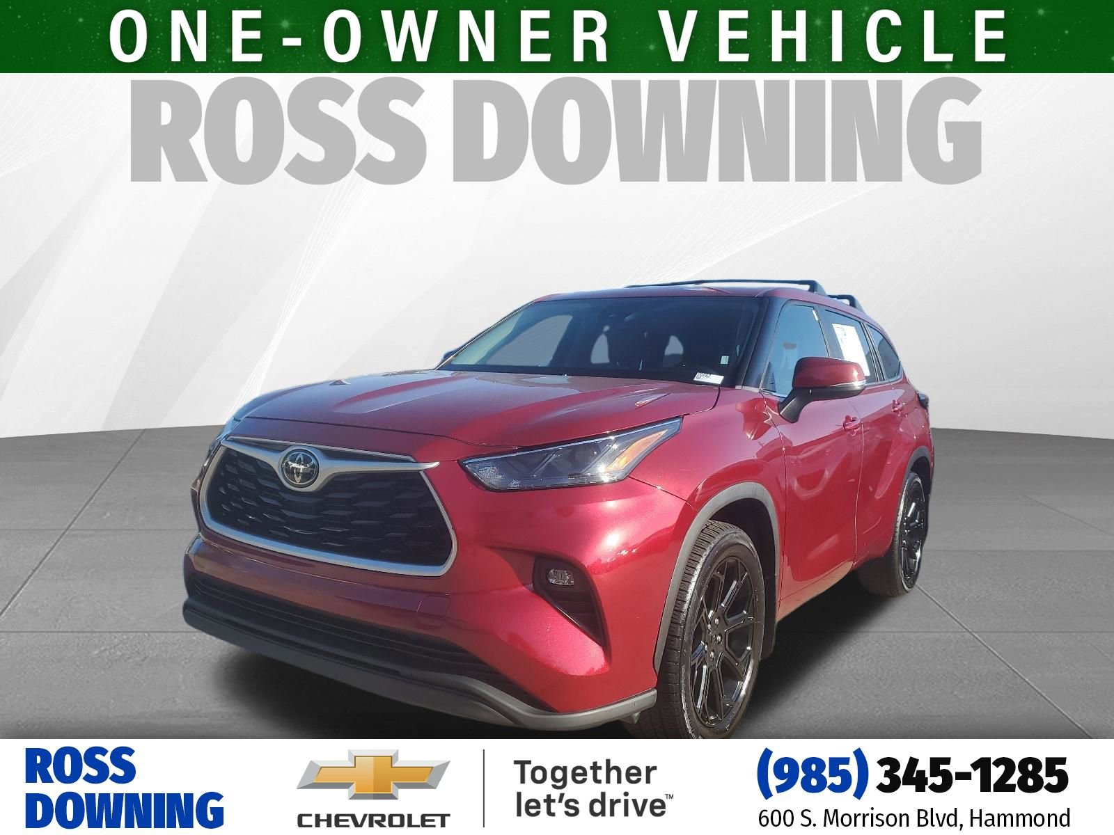 Used 2023 Toyota Highlander LE FWD image 1
