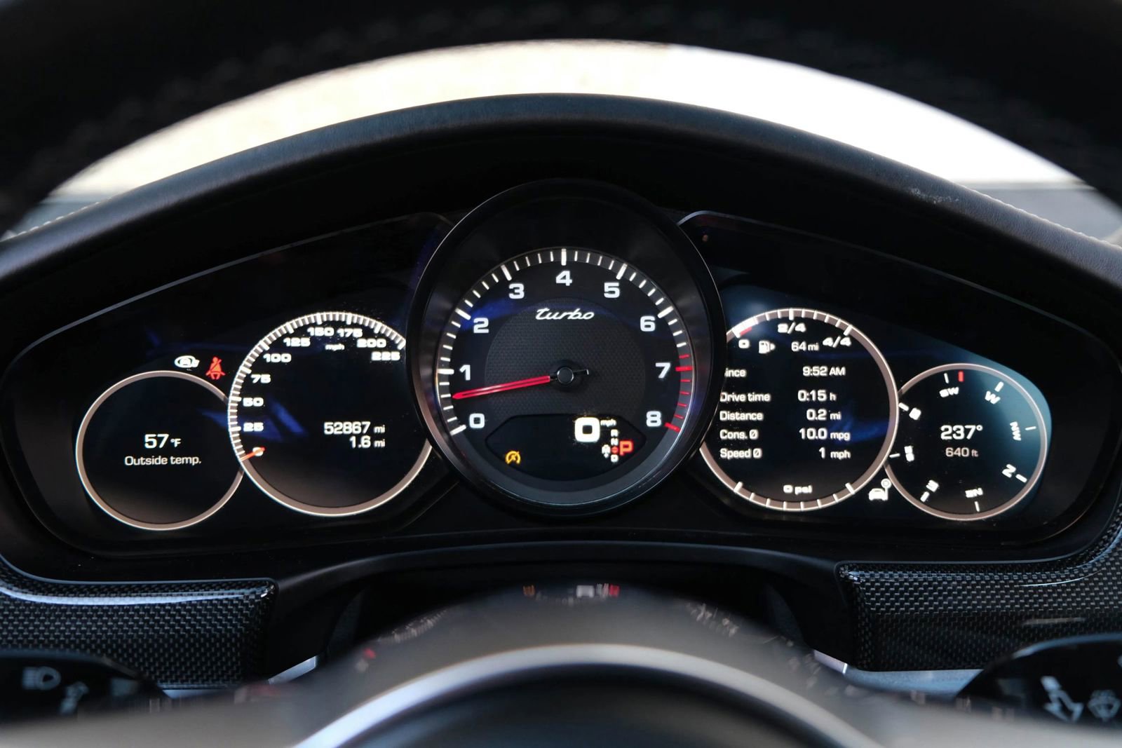 Used 2017 Porsche Panamera Turbo w/ Carbon Fiber Interior Package image 35