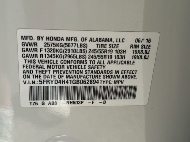 Used 2016 Acura MDX SH-AWD w/ Technology Package image 35