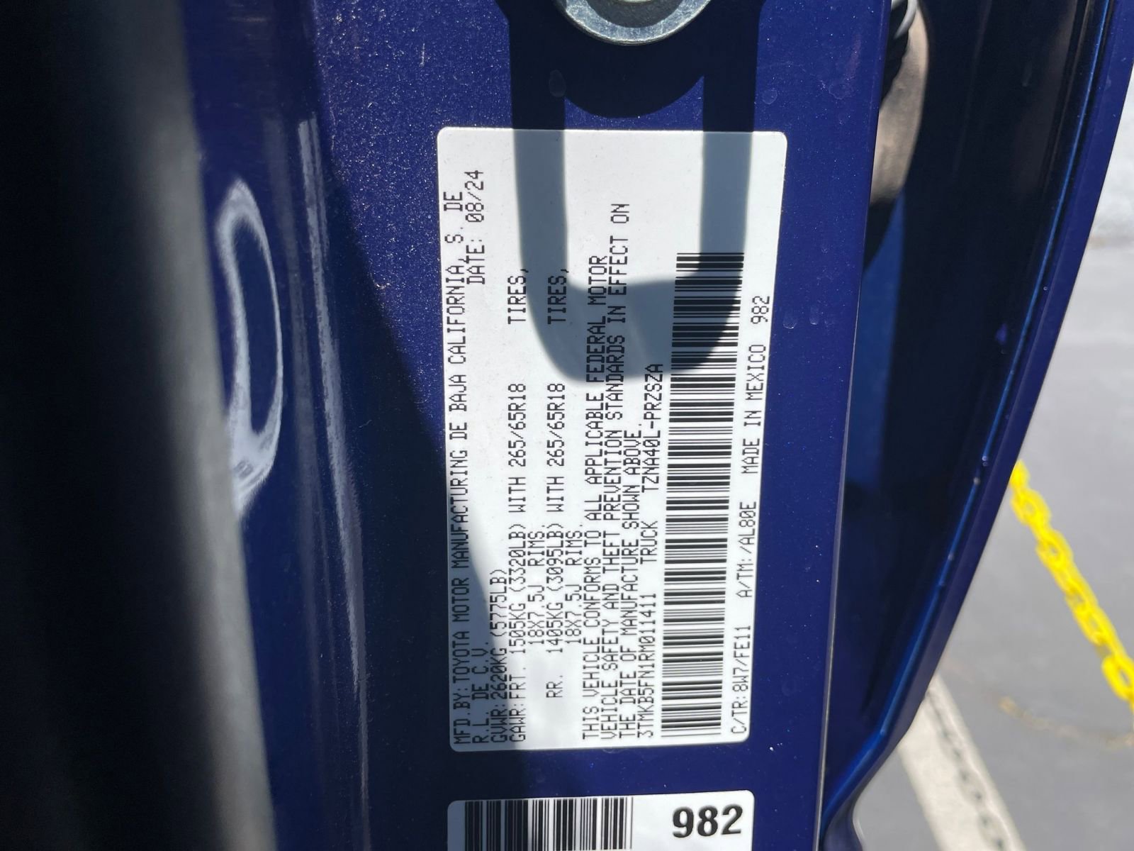 Used 2024 Toyota Tacoma TRD Sport image 28