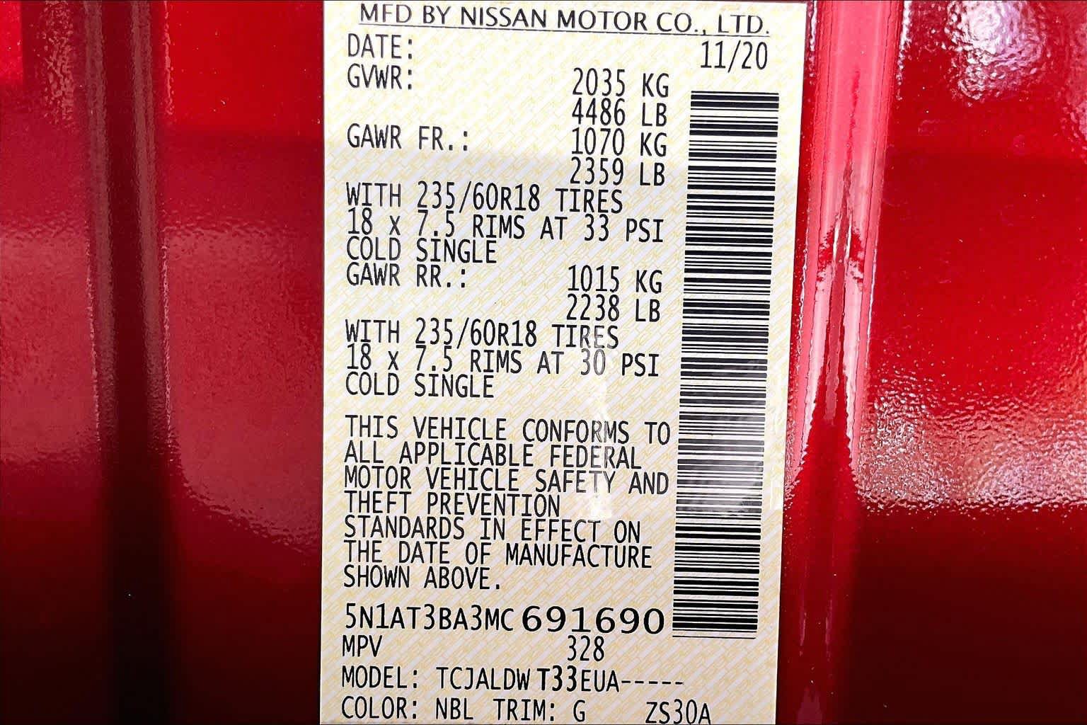 Used 2021 Nissan Rogue SV FWD image 34