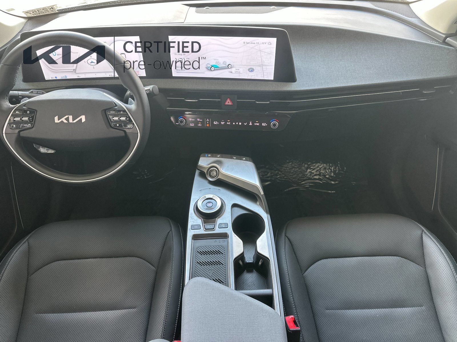 Certified 2024 Kia EV6 Wind w/ Wind Technology Package RWD image 14