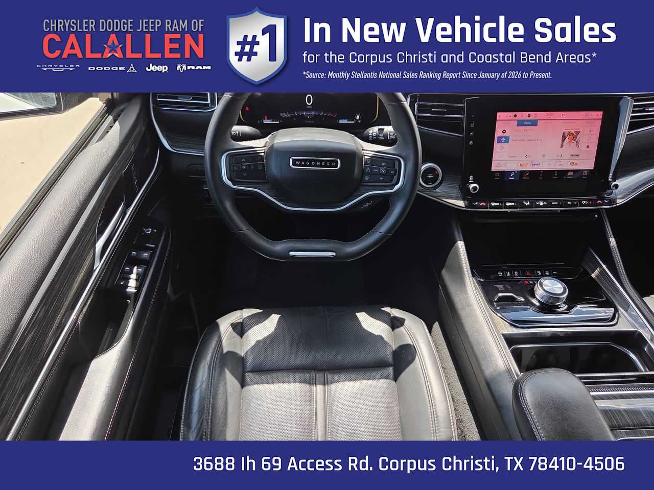 Used 2022 Jeep Wagoneer Series II w/ Rear Seat Video Group 1 AWD/4WD image 24