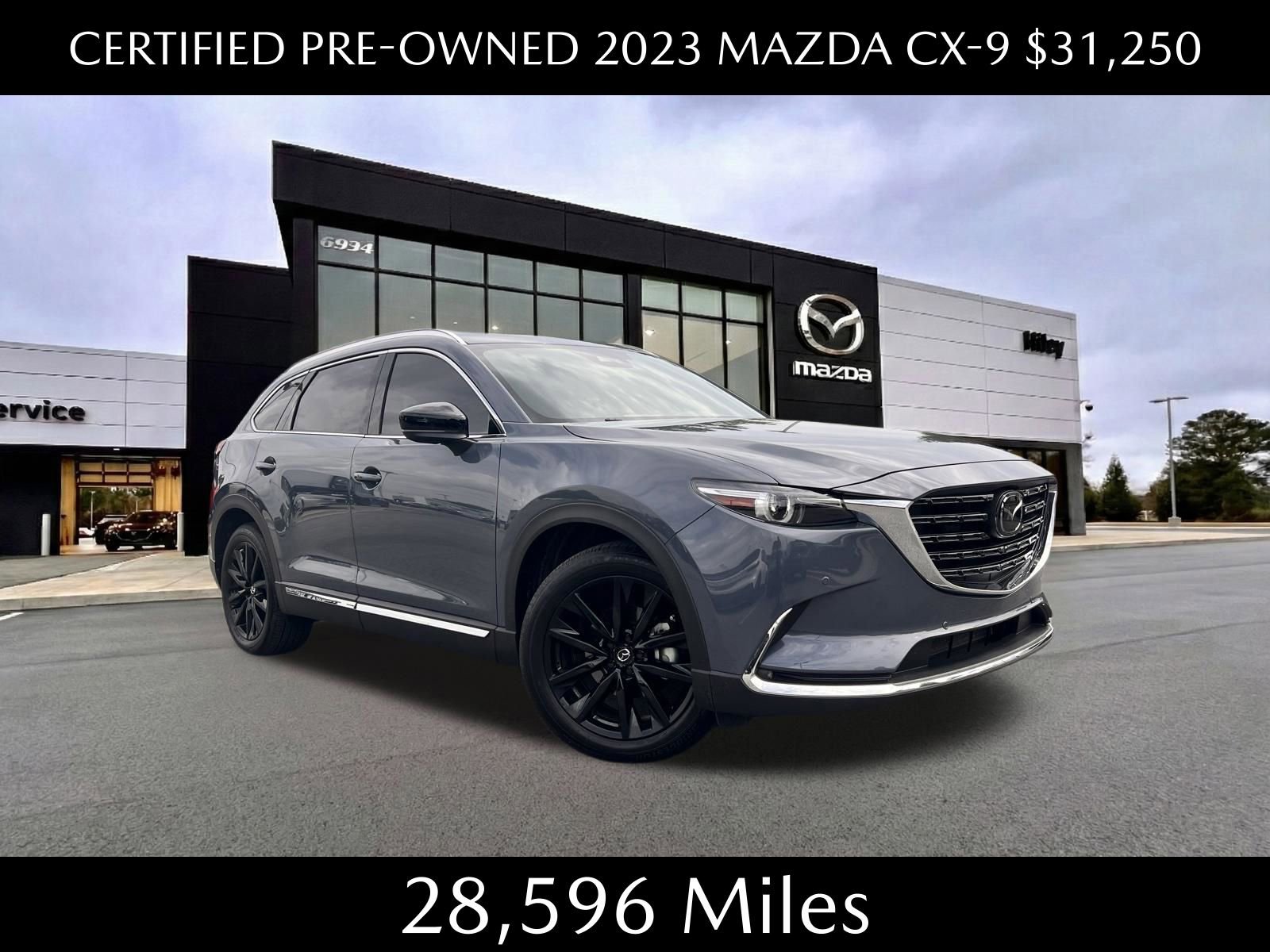 Certified 2023 MAZDA CX-9 Carbon Edition