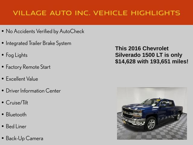 Used 2016 Chevrolet Silverado 1500 LT w/ All Star Edition image 14