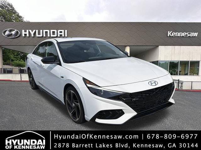 Used 2023 Hyundai Elantra N Line w/ Preferred Accessory Package FWD image 1