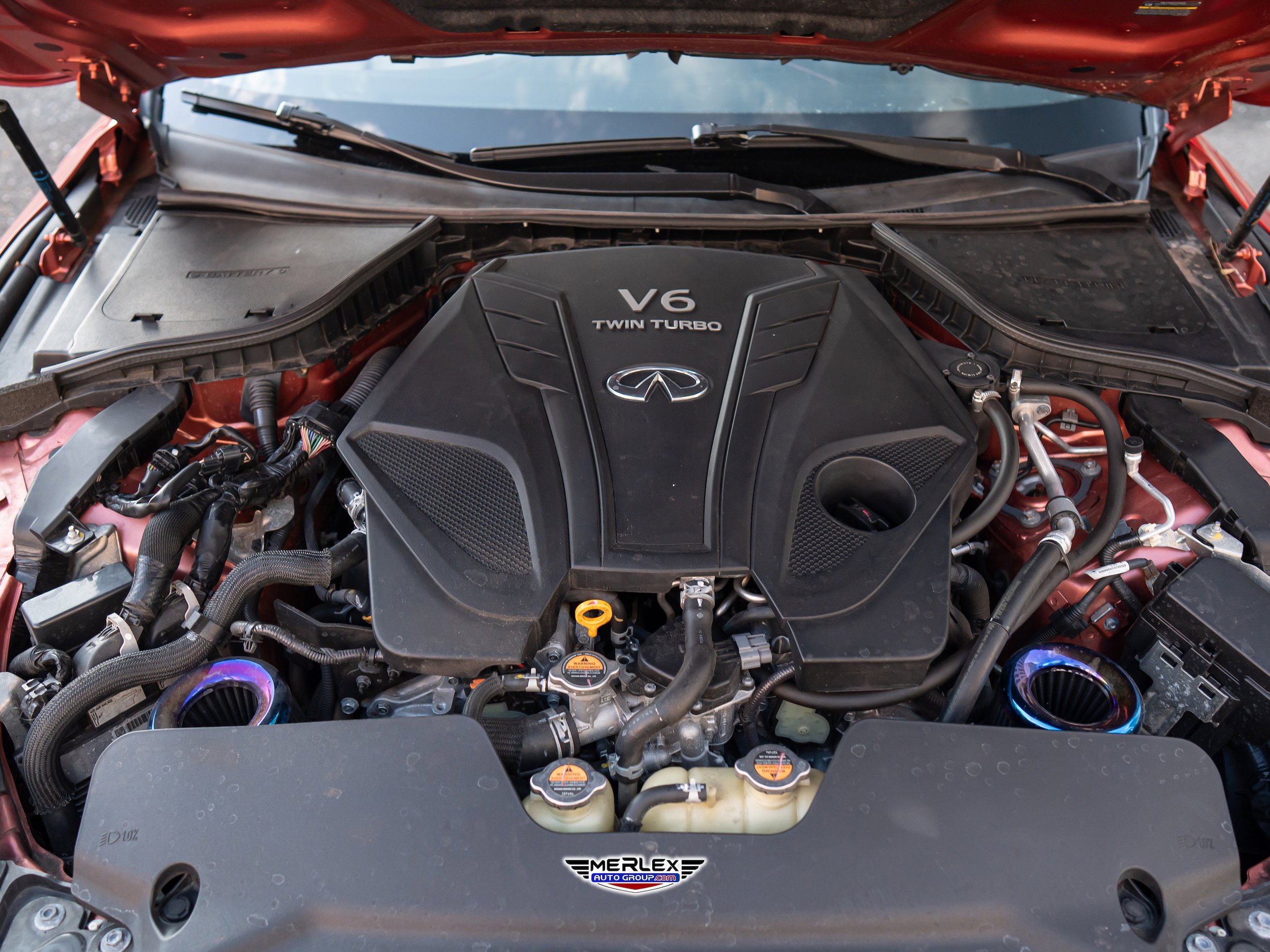 Used 2020 INFINITI Q60 Red Sport 400 w/ Proactive Package RWD image 49