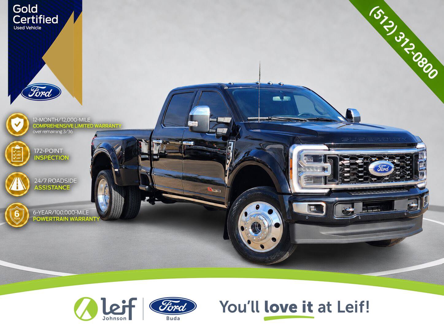 Certified 2024 Ford F450 Platinum w/ FX4 Off-Road Package AWD/4WD image 1