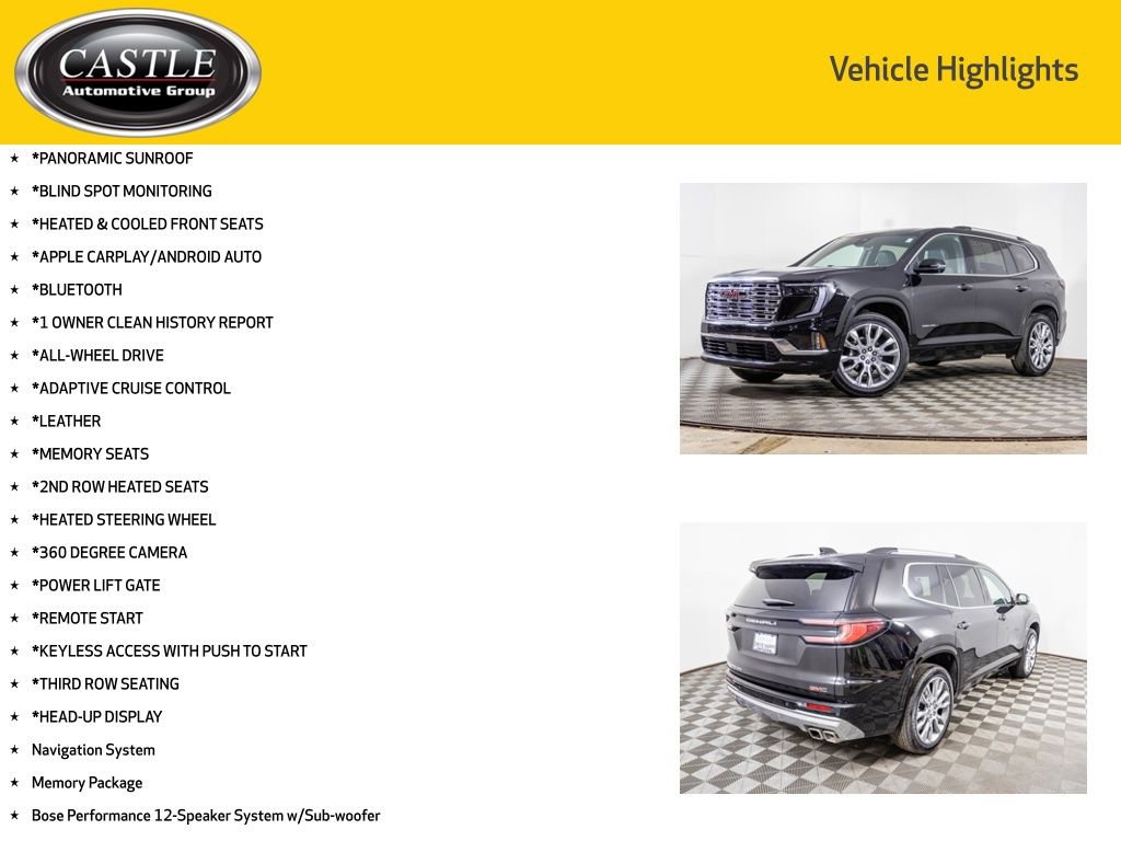 Used 2024 GMC Acadia Denali image 3