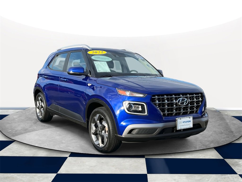 Certified 2022 Hyundai Venue Limited