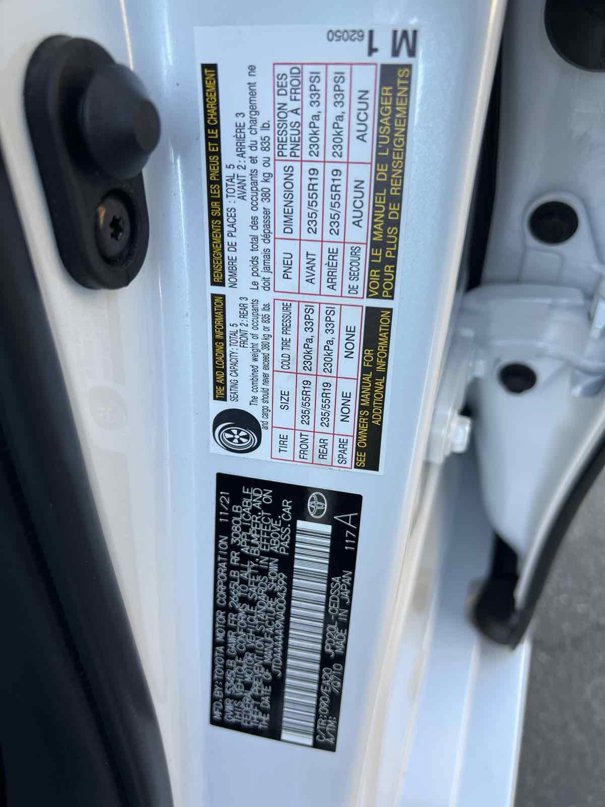 Used 2022 Toyota Mirai w/ Advanced Technology Package RWD image 22