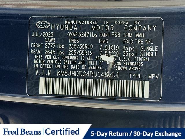 Certified 2024 Hyundai Tucson SEL image 34