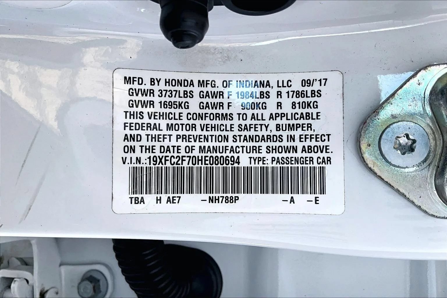 Used 2017 Honda Civic EX image 16