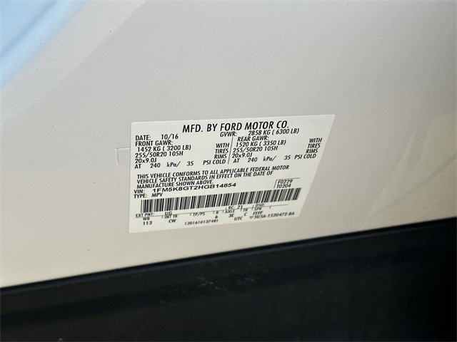 Used 2017 Ford Explorer Sport image 35