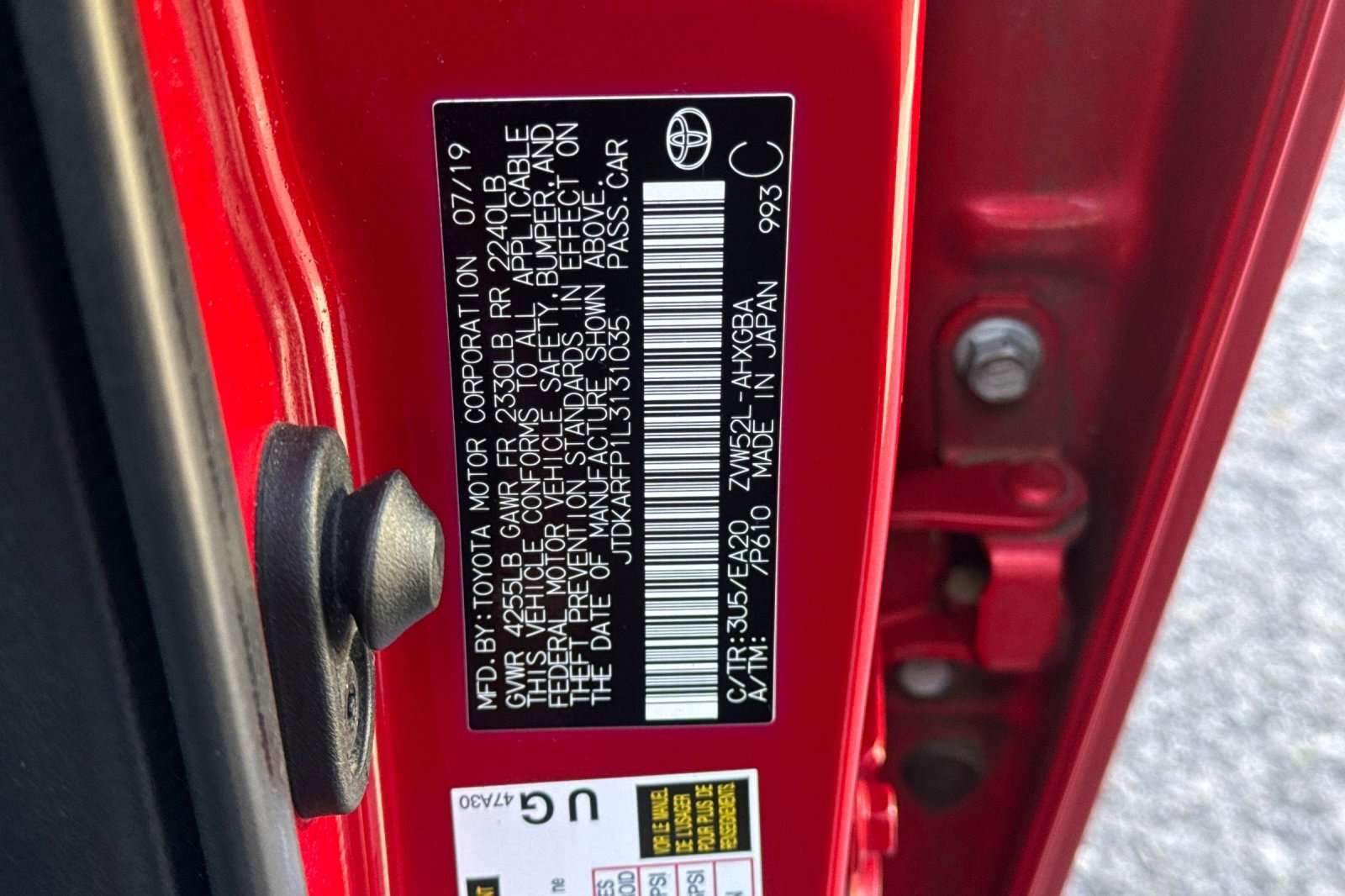 Used 2020 Toyota Prius Prime XLE w/ Protection Package FWD image 19