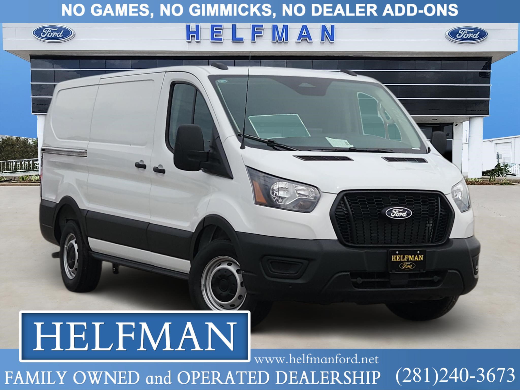 New 2027 Ford Transit 150 Low Roof w/ Load Area Protection Package RWD image 1