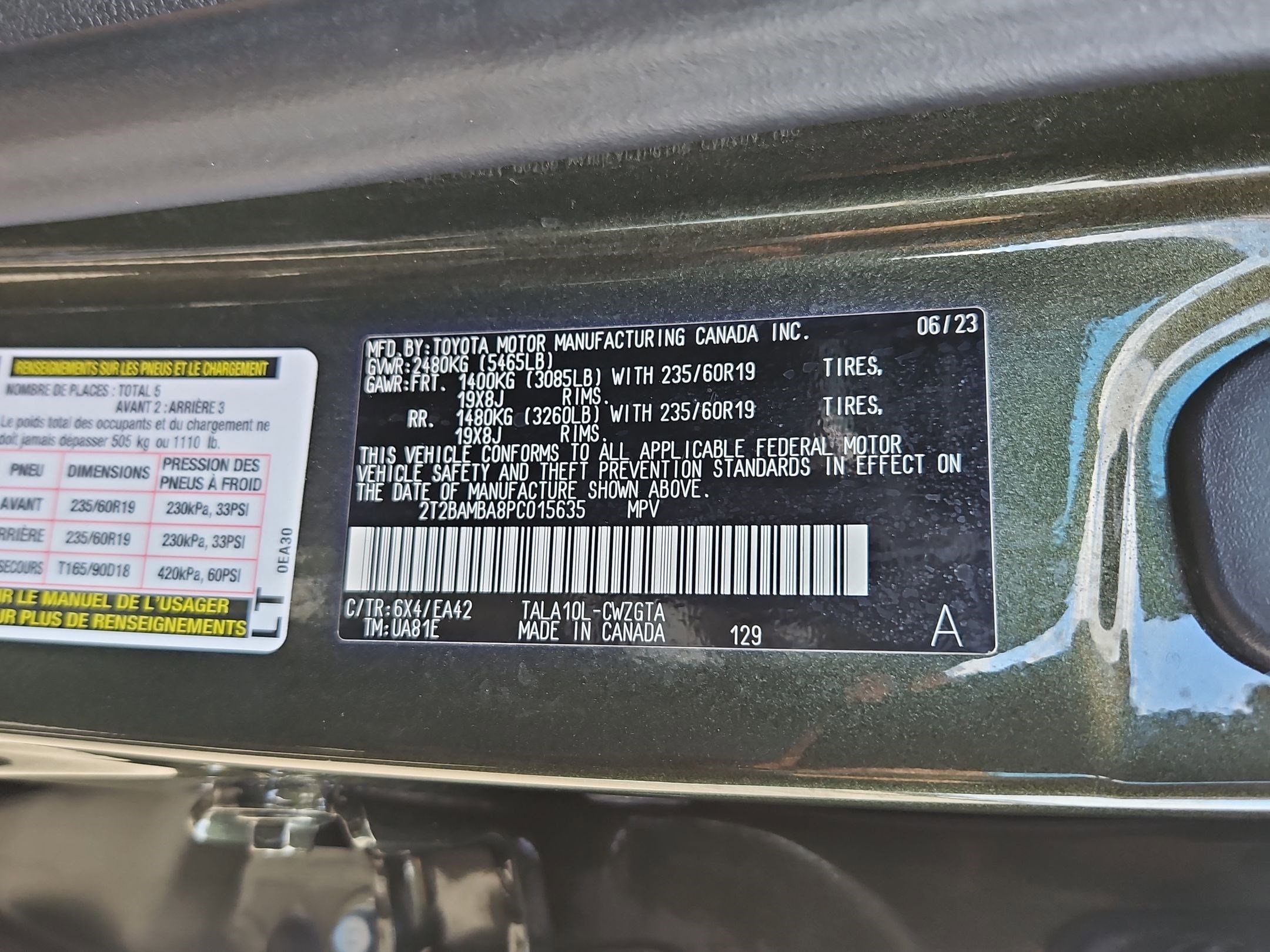 Used 2023 Lexus RX 350 Premium w/ Cold Area Package image 64