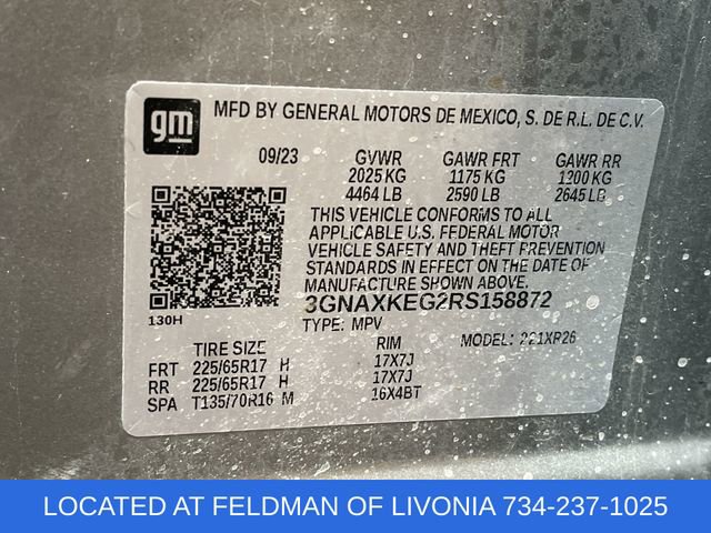 Certified 2024 Chevrolet Equinox LT image 32