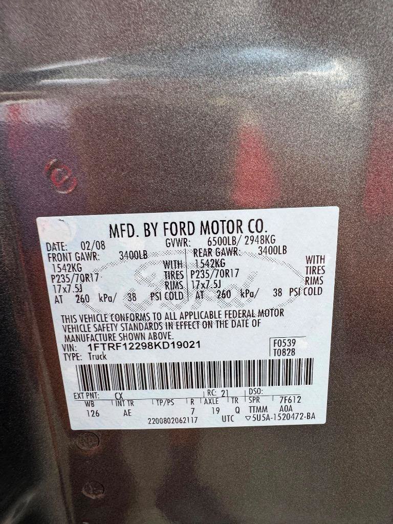 Used 2008 Ford F150 XL RWD image 29