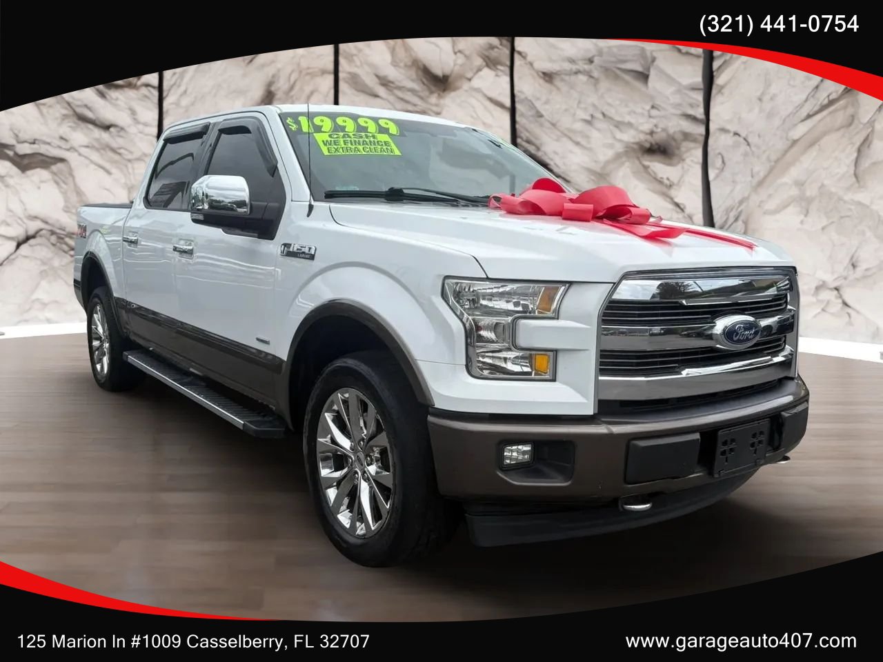 Used 2017 Ford F150 Lariat AWD/4WD image 1