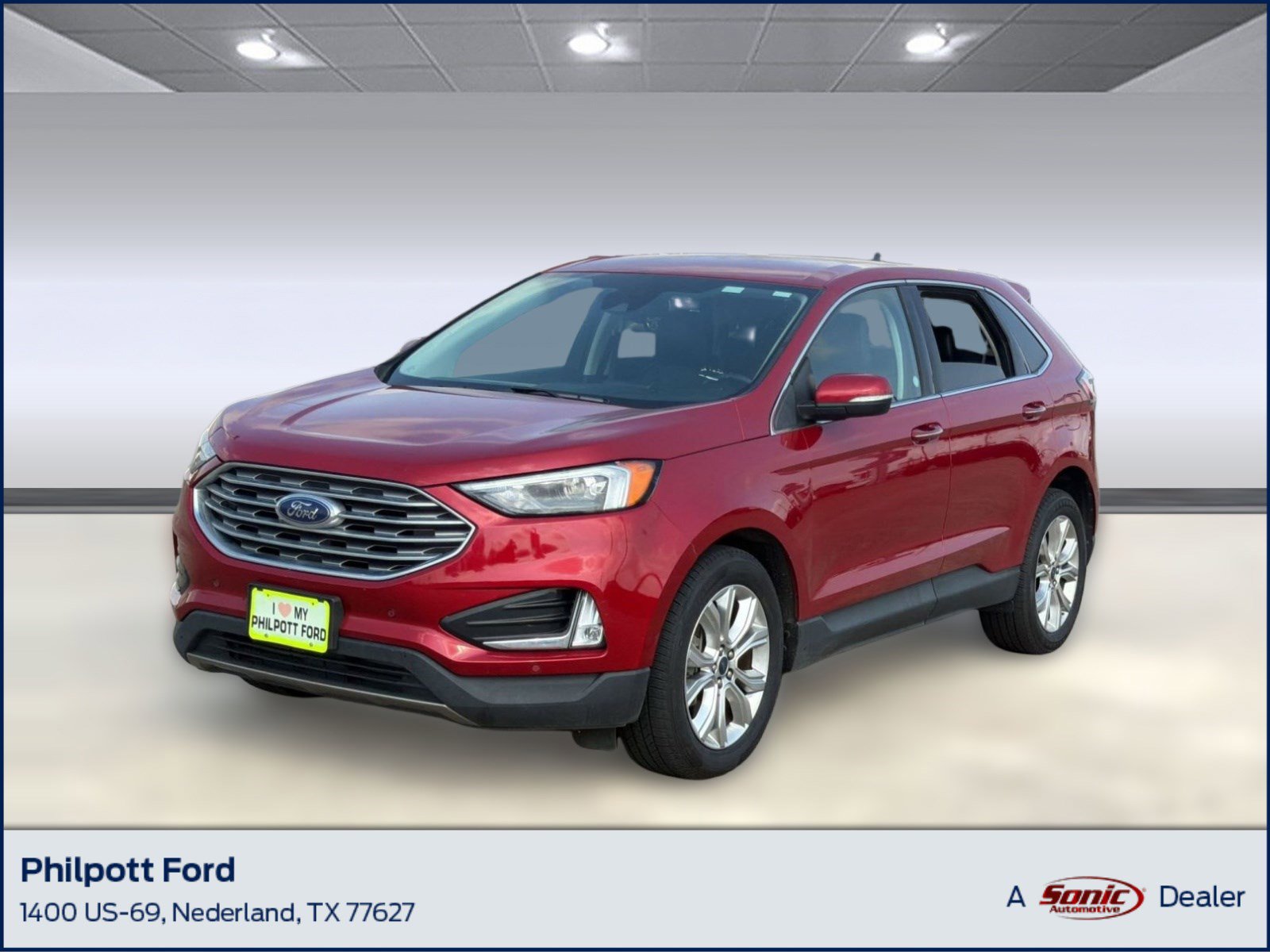 Used 2022 Ford Edge Titanium AWD/4WD image 1