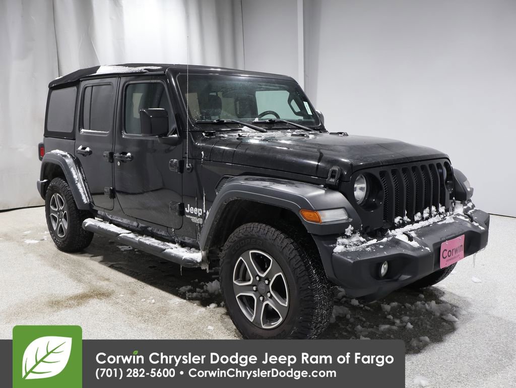 Used 2020 Jeep Wrangler Unlimited Sport S