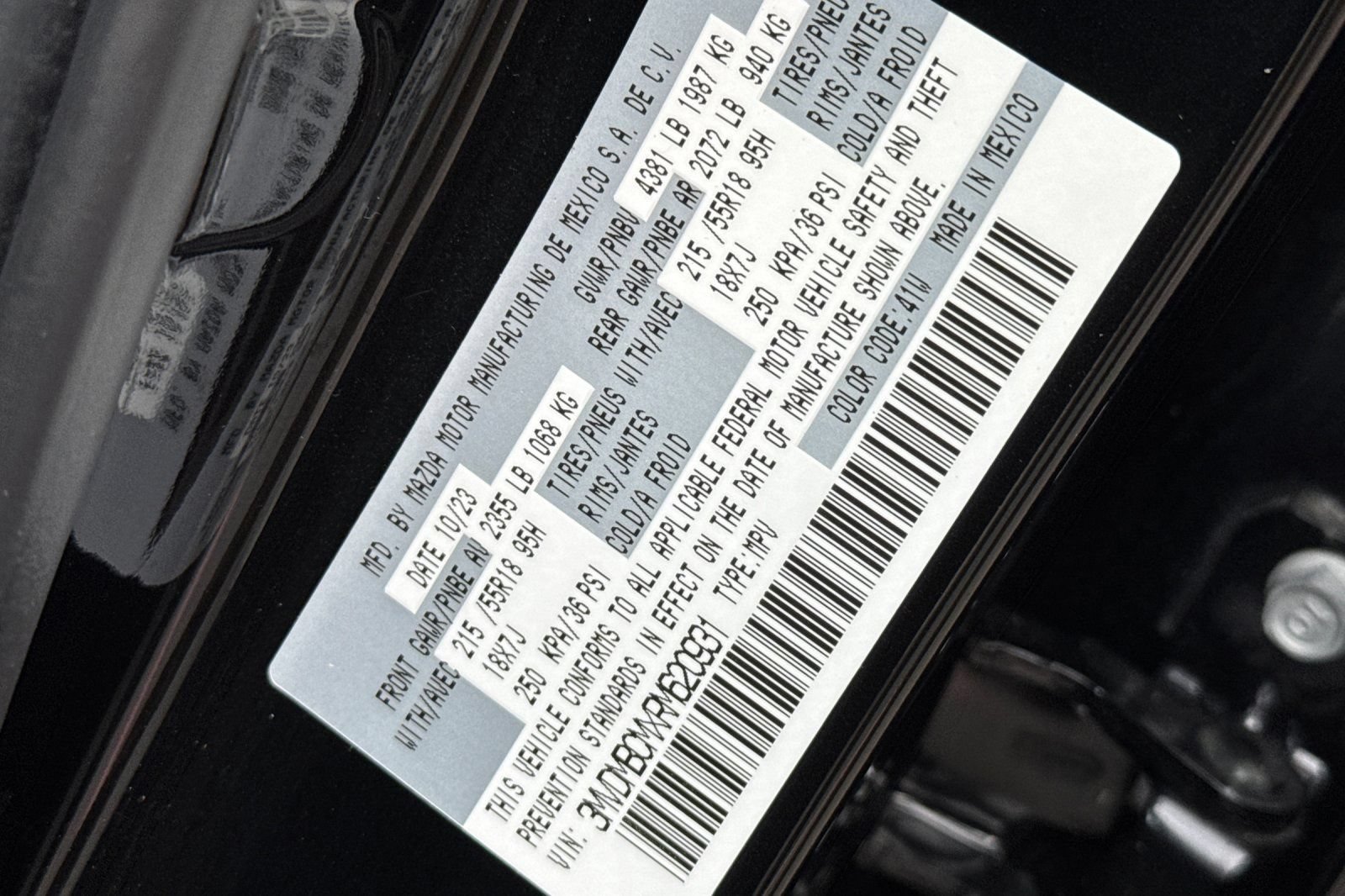 Used 2024 MAZDA CX-30 AWD 2.5 S w/ Preferred Package image 34