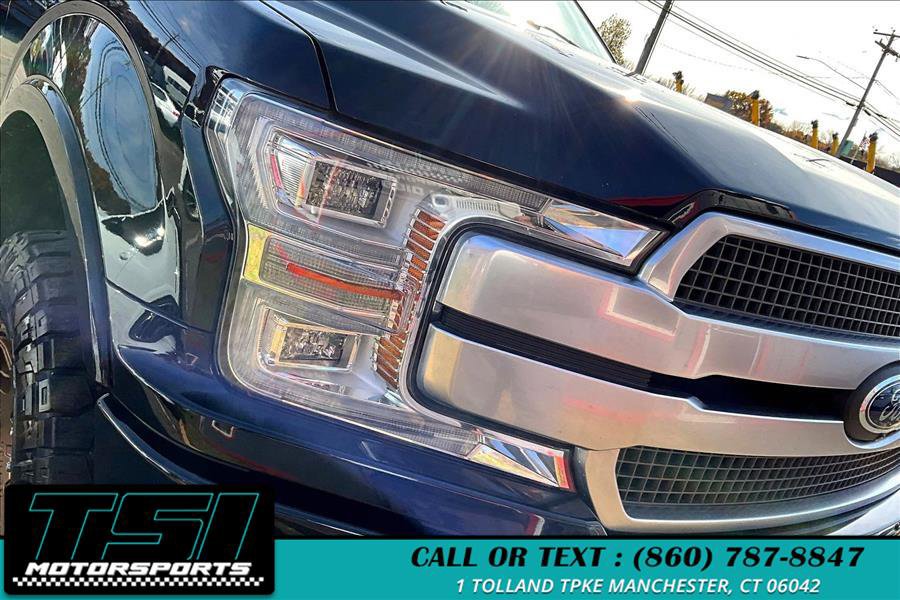 Used 2018 Ford F150 Platinum w/ Equipment Group 701A Luxury image 29