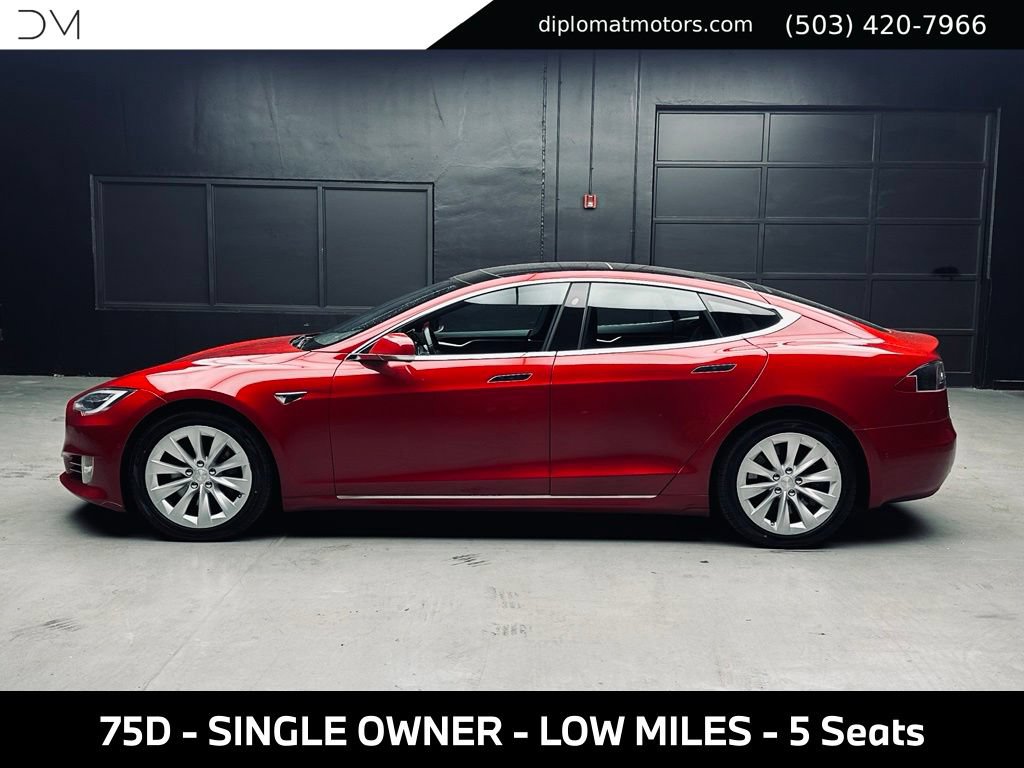 Used 2017 Tesla Model S 75D AWD/4WD image 4