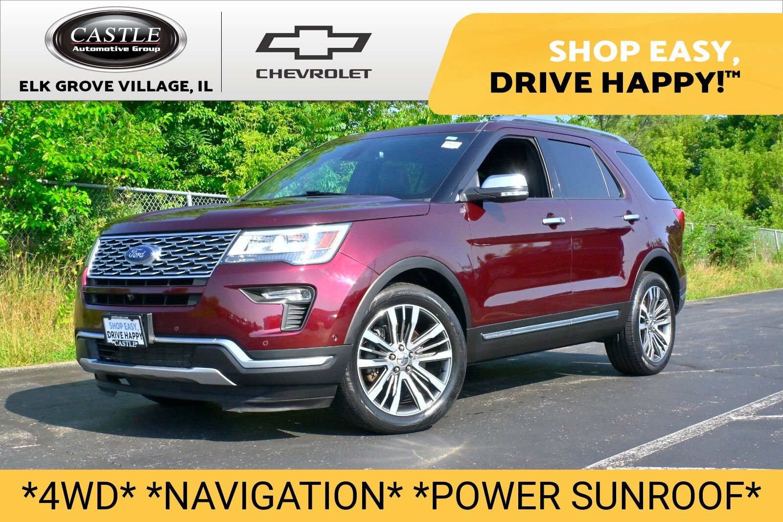 Used 2018 Ford Explorer Platinum