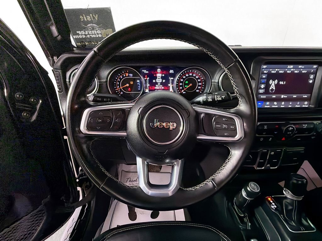 Used 2021 Jeep Wrangler Unlimited Sahara w/ Uconnect 4C Nav & Sound Group image 11