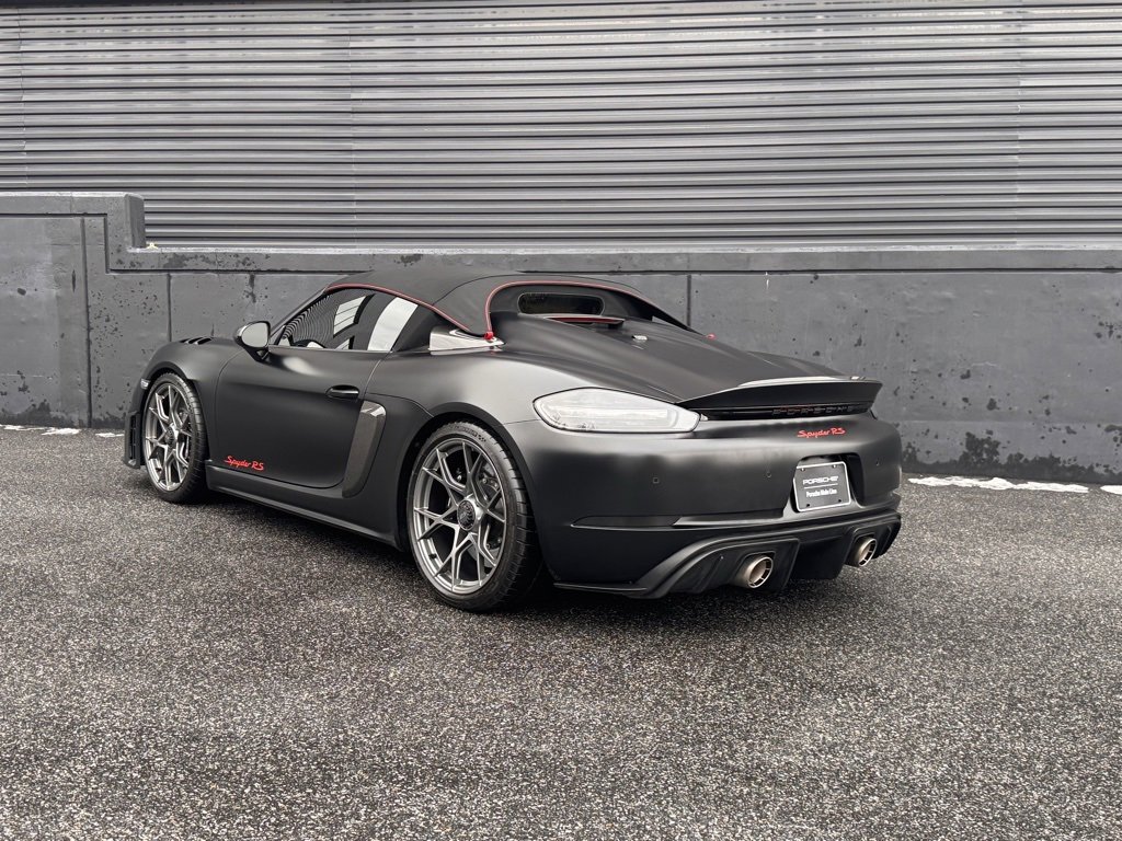 Certified 2025 Porsche 718 Boxster Spyder RS