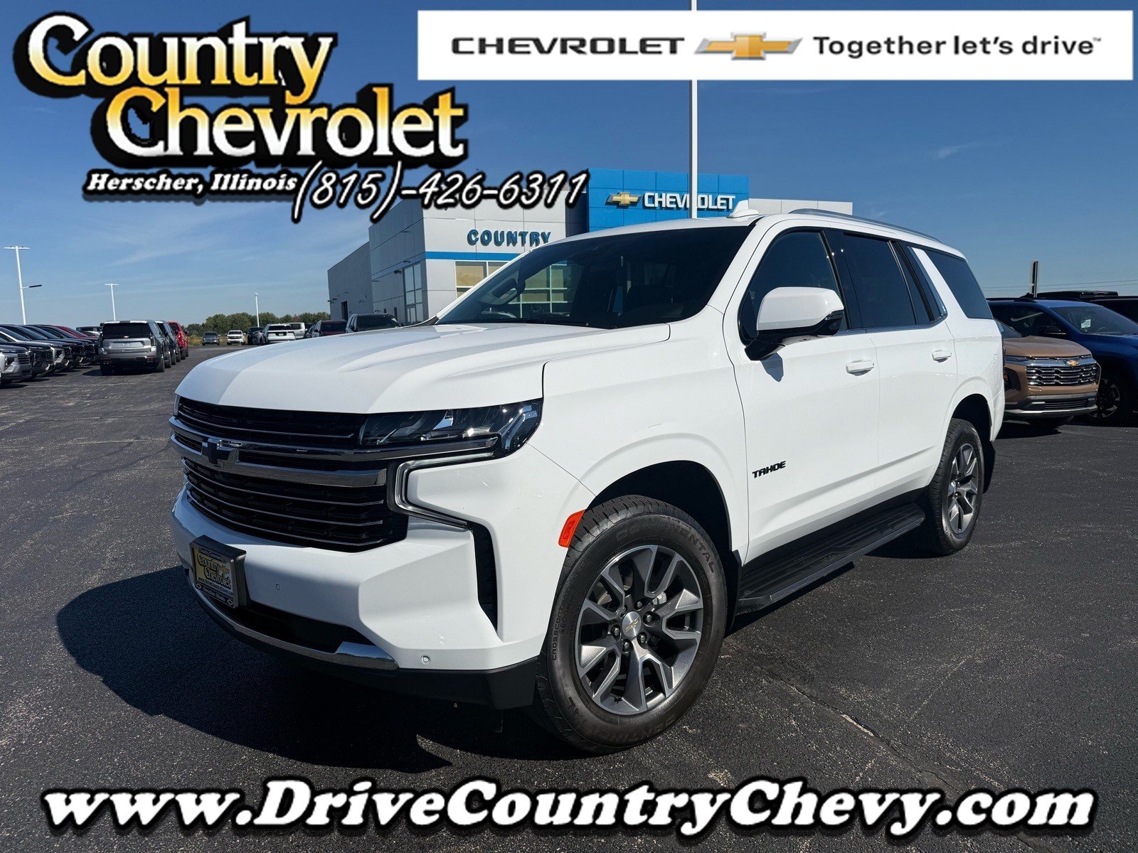 Used 2024 Chevrolet Tahoe LT w/ LT Signature Plus Package AWD/4WD image 1