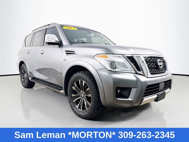 Used 2017 Nissan Armada Platinum w/ Captain Seat Package AWD/4WD image 1