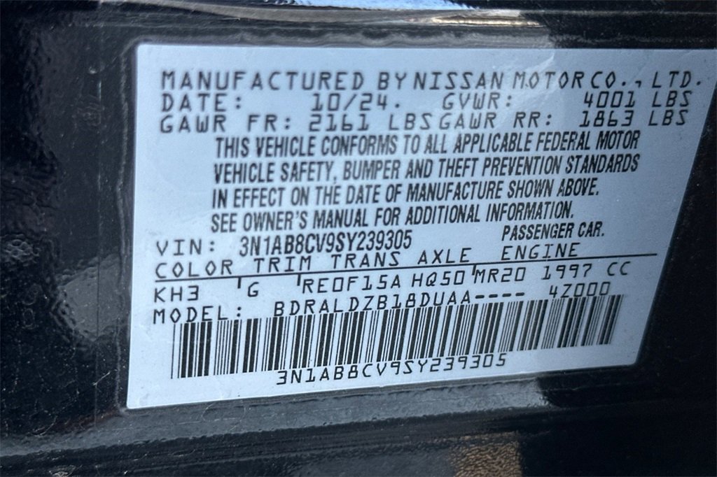 Used 2025 Nissan Sentra SV w/ All-Weather Package image 33