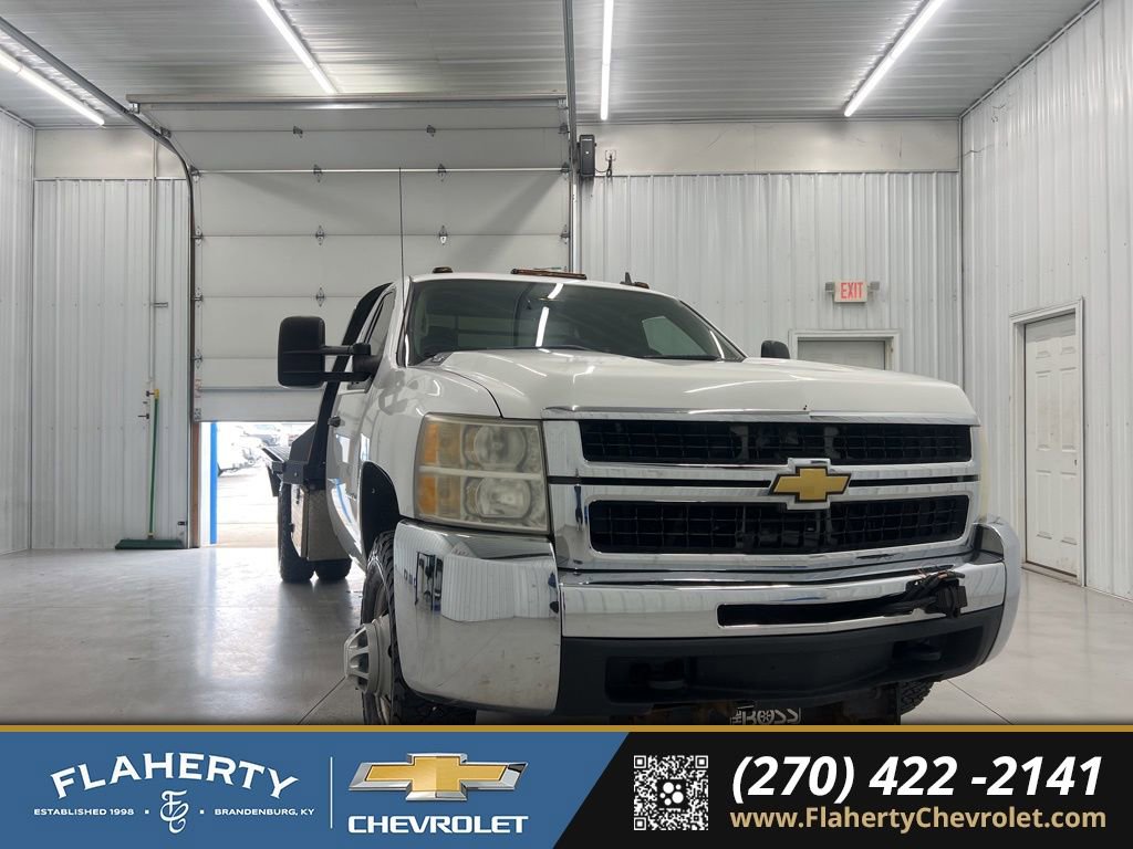 Used 2009 Chevrolet Silverado 3500 W/T w/ Snow Plow Prep Package image 1